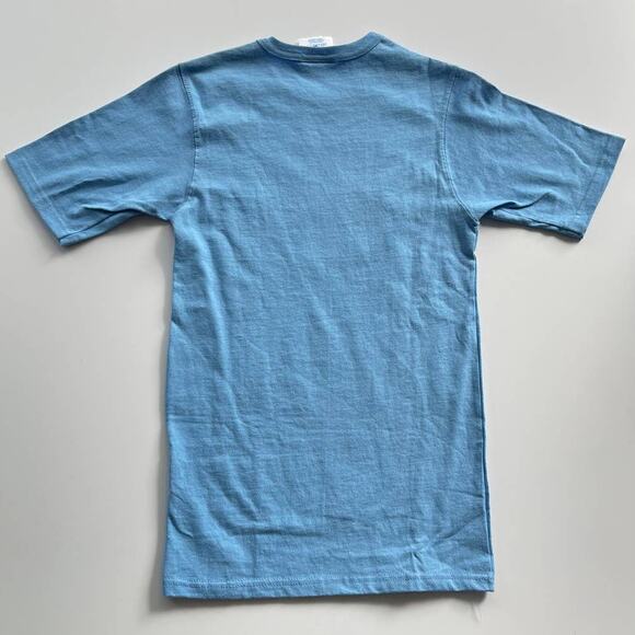 Champion Inglewood Rainbow Logo T-Shirt Light Blue Tee Men's Size XS - Picture 2 of 4